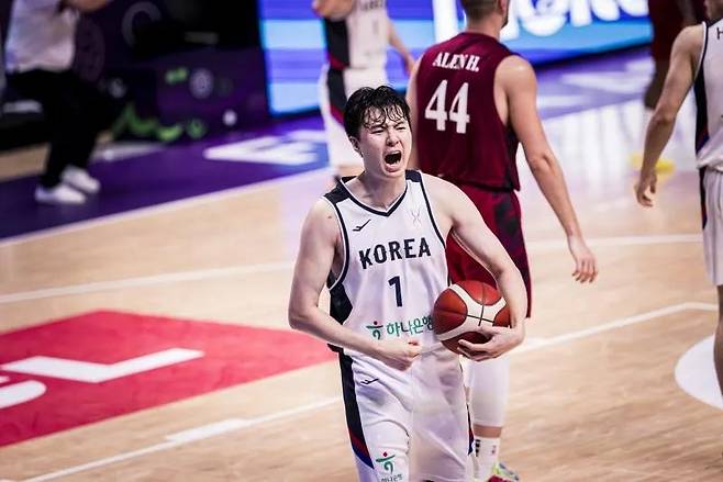 한국 농구 국가대표팀 이현중. FIBA 제공