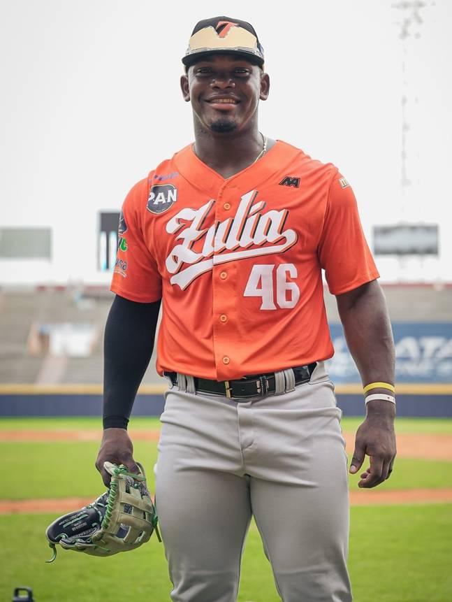 베네수엘라 윈터리그를 소화하고 있었던 당시의 페라자 모습. /사진=아길라스 델 줄리아 공식 SNS