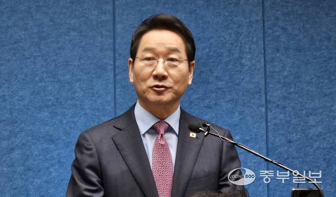 유정복 인천시장. 중부포토DB