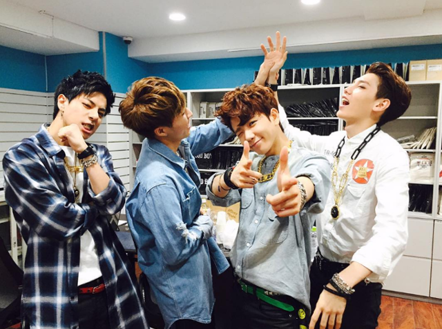 그룹 하이포. 하이포 SNS 캡처