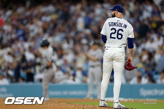[사진] 다저스 곤솔린. ⓒGettyimages(무단전재 및 재배포 금지)