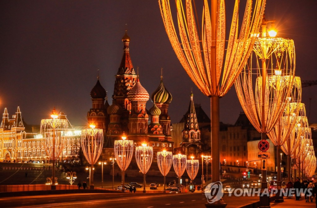 러시아 모스크바. 연합뉴스