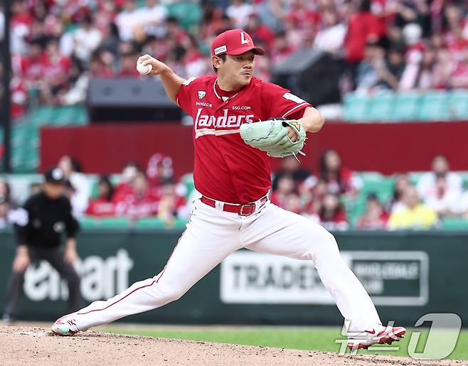 노경은(SSG 랜더스). / 뉴스1 DB ⓒ News1 김성진 기자