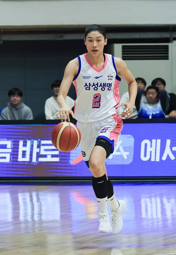 삼성생명 블루밍스 이해란. /사진=WKBL