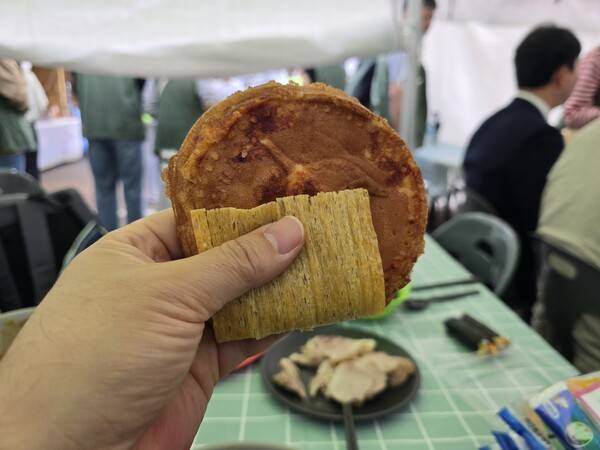 쫀드기 사용 모습