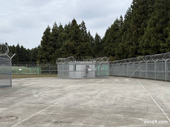 제주 삼다수 취수원 내부.