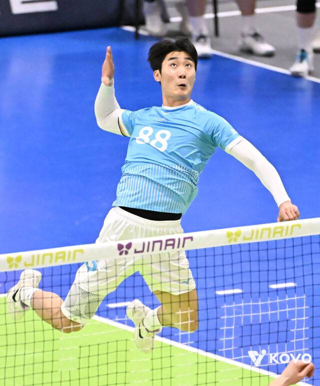 공격하는 임재영./KOVO