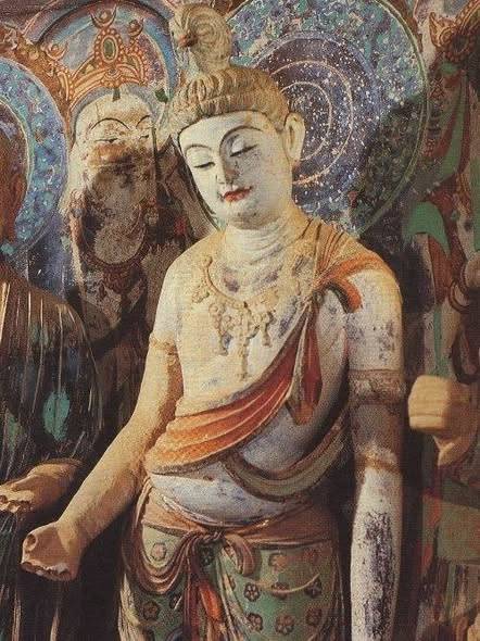 ▲ 막고굴 보살상