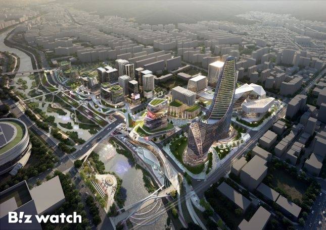 창동차량기지 일대 서울디지털바이오시티(S-DBC) 조감도/자료=서울시