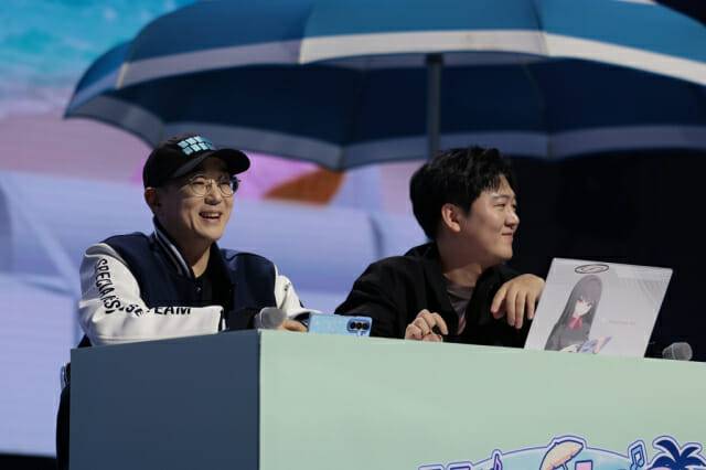 김용하 총괄 PD와 안경섭 PD