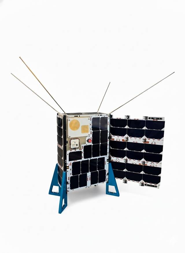 ETRI가 개발한 IoT 위성 '에트리샛' 모습. ETRI 제공.