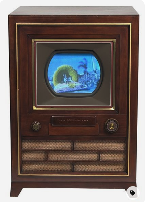 미국 RCA사가 1954년 내놓은 12인치 칼라TV <사진=https://www.historyofinformation.com>
