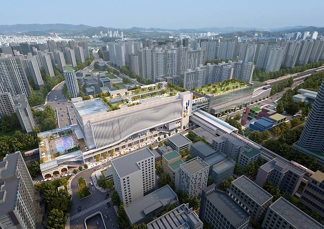 창동민자역사 조감도 [도봉구 제공. 재판매 및 DB 금지]