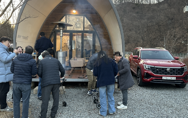 폭스바겐코리아는 이달부터 아틀라스 고객을 위한 ‘아틀라스 윈터 글램핑’ 프로그램을 진행한다. 송민재 기자