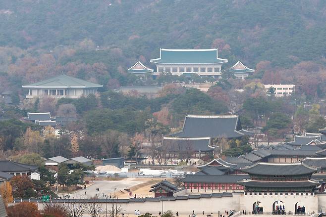 서울 종로구 청와대. [연합]