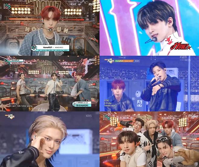 각 음악방송 캡처