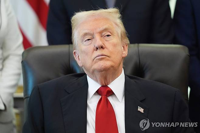 트럼프 미국 대통령 [AP=연합뉴스 자료사진. 재판매 및 DB 금지]