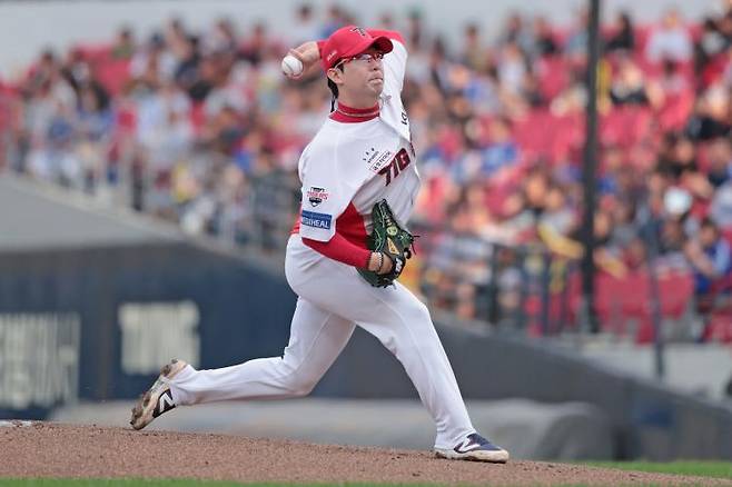 KIA타이거즈 선발투수 양현종 선수가 지난 10월 4일 광주 기아챔피언스 필드에서 열린 삼성 라이온즈와의 홈 경기에서 역투하고 있다. /사진=KIA 타이거즈 제공