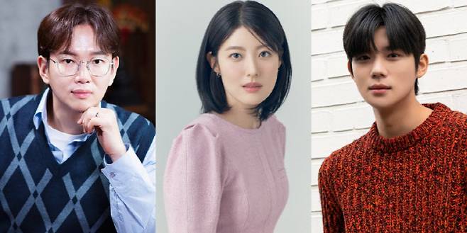 왼쪽부터 장성규, 남지현, 문상민