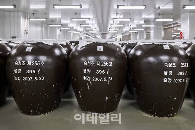 경기도 여주의 화요 제2공장 숙성실. (사진=화요)