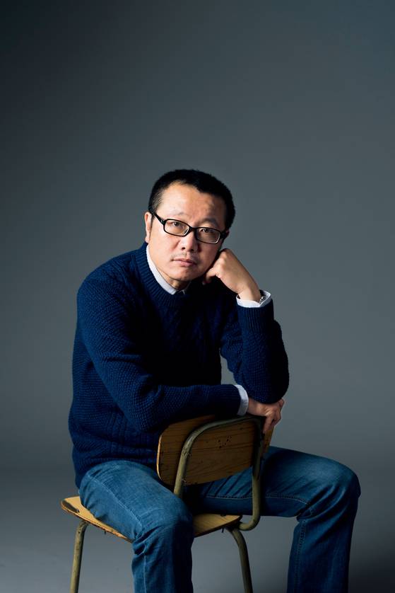 류츠신은 "한국 SF 소설이 중국에서 번역되는 일이 많지 않다"며 "그럼에도 SF 작가 중에선 김초엽 작가의 책을 관심 있게 보고 있다"고 전했다. 사진 과환세계