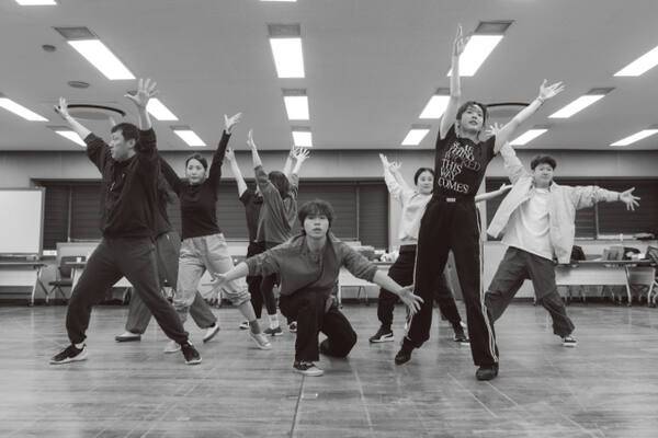 뮤지컬 '명랑가족' 연습스케치. 경기아트센터 제공