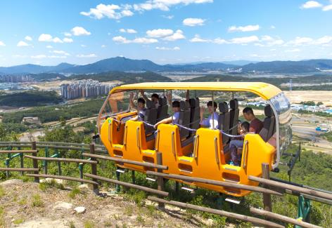 경북 구미에코랜드 모노레일. 구미시 제공
