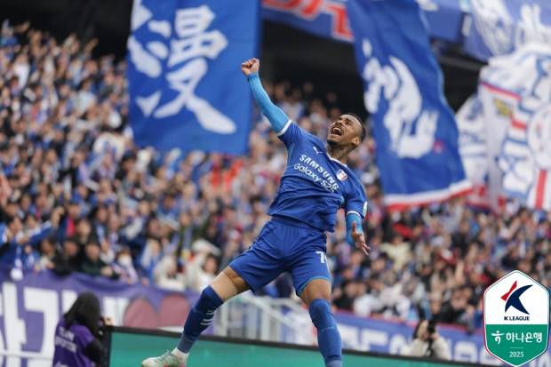 수원 삼성의 세라핌. 사진=한국프로축구연맹 제공