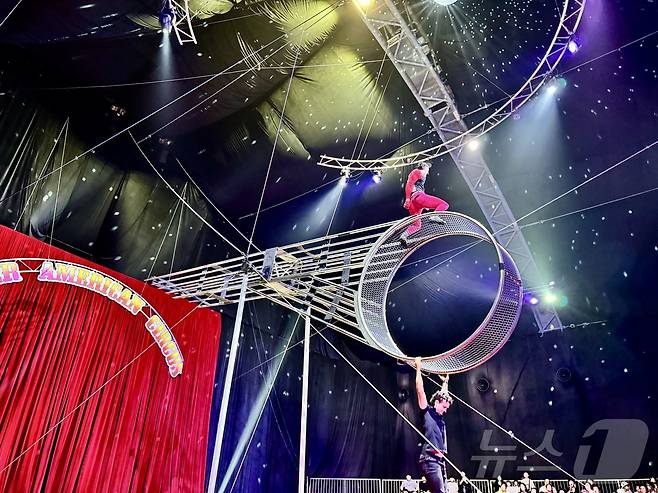 PIC 괌에서는 슈퍼 아메리칸 서커스 공연을 관람할 수 있다.  ⓒ News1 이민주 기자