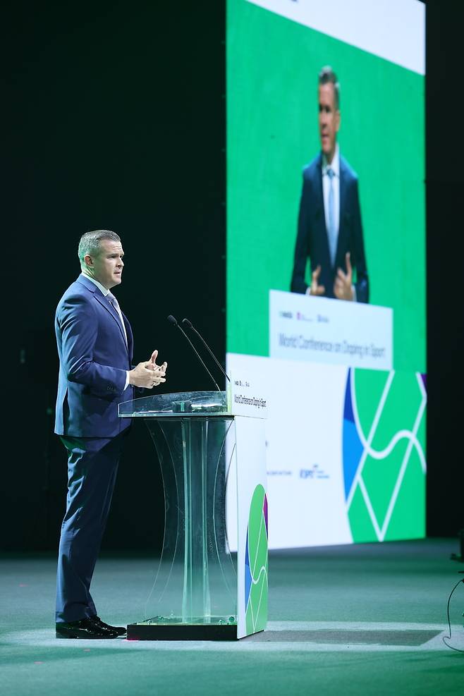 세계도핑방지기구(WADA) 위톨드 반카(가운데) 회장. 사진 | KADA