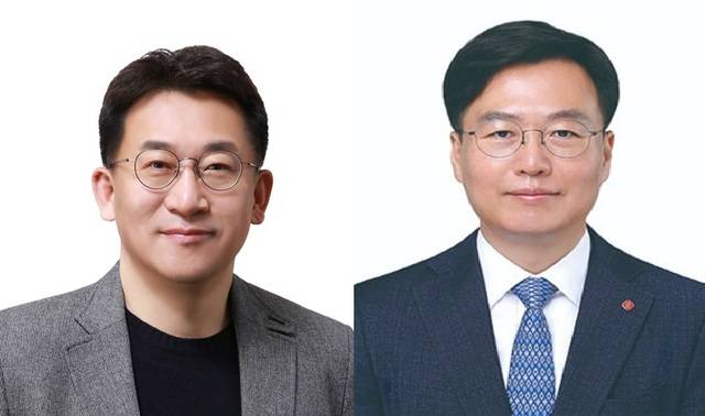 김영식 SK에코플랜트 신임 사장(왼쪽), 오일근 롯데건설 신임 대표. /각사