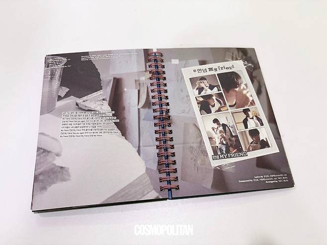 최립우 앨범 사진. 사진 코스모폴리탄.