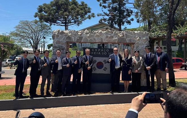 신성바이오팜, 브라질 '코리안밸리' 개막식 참석 / 출처=신성바이오팜