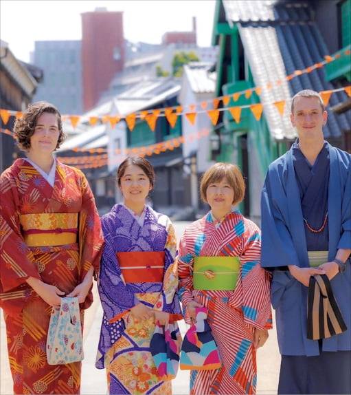 일본 나가사키현 데지마의 모습.  나가사키현 제공