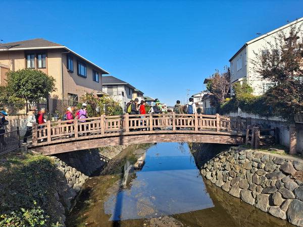 미야기현 다가조시의 다가조올레 시작부에 지나는 개울 노다의 다마가와.