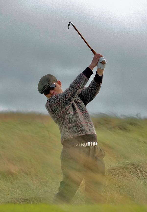 오상준 소장의 아이언샷.