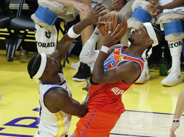 오클라호마시티가 골든스테이트를 꺾었다. 사진= EPA= 연합뉴스 제공