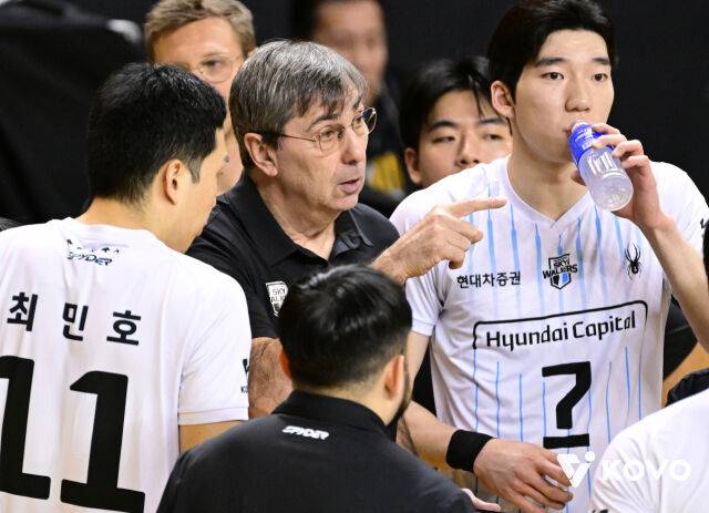 필립 블랑 감독./KOVO