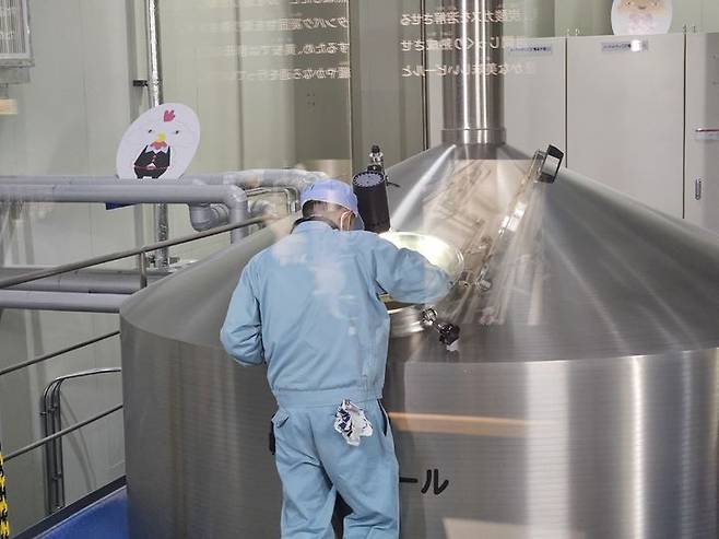 [교토=뉴시스] 일본 교토 후시미 '키자쿠라 후시미구라(Kizakura Fushimigura)'. (사진=임소현 기자) *재판매 및 DB 금지