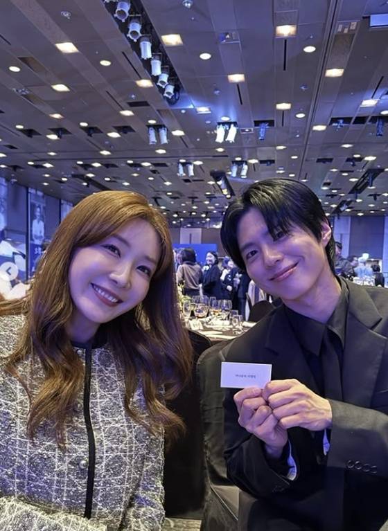 이정민(왼쪽), 박보검/사진=이정민 인스타그램