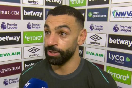 모하메드 살라. /사진=영국 스카이스포츠 갈무리