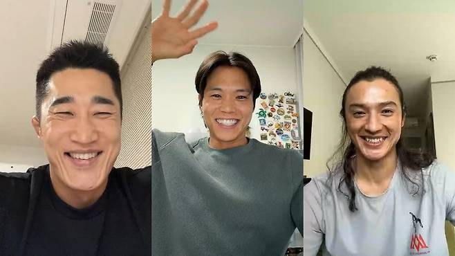 '피지컬: 웰컴 투 몽골' 티저 영상 속 김동현·아모띠·오치르 [테오 제공. 재판매 및 DB 금지]