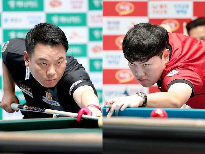 조재호(왼쪽)와 김준태
