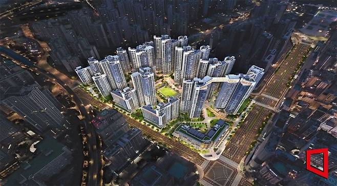 잠실 르엘 조감도. 롯데건설 제공