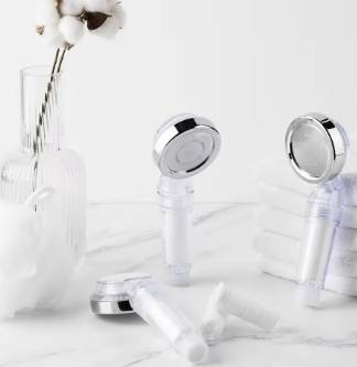 여행용 3중 필터 샤워기