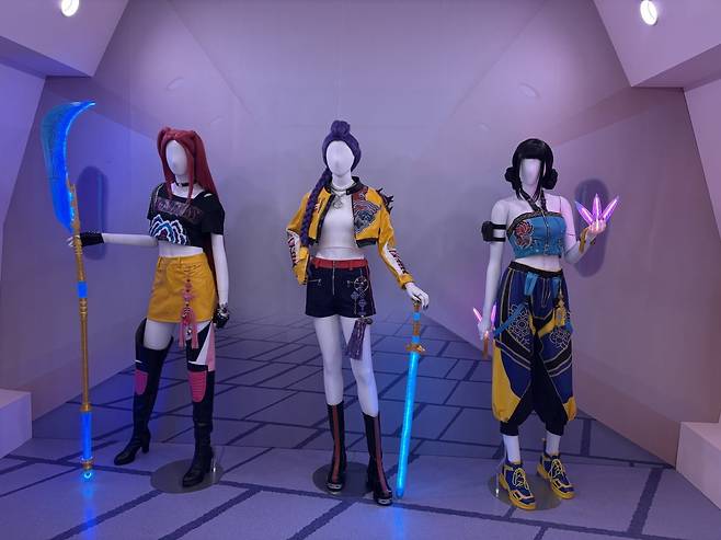 '케이팝 데몬 헌터스' 서울 팝업 /사진=김수영 기자