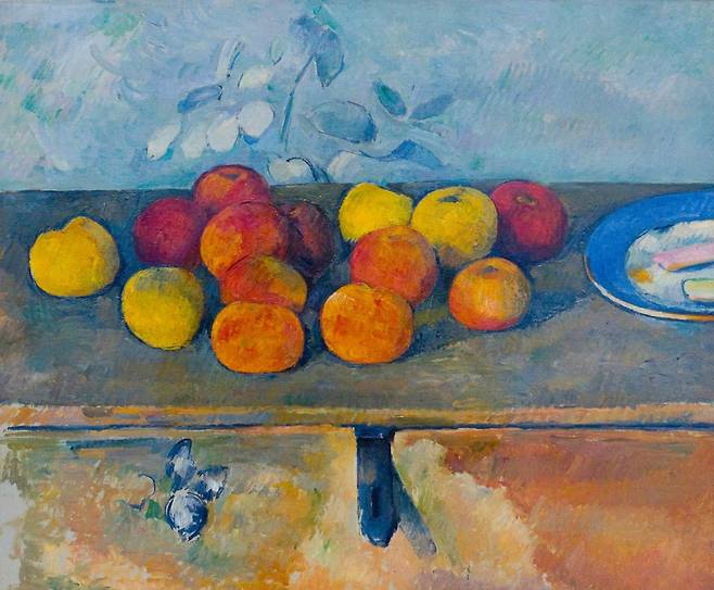 폴 세잔 '사과와 비스킷'. /예술의전당