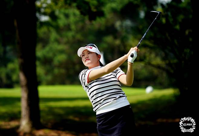 투어 6년 차를 맞은 2025시즌 KLPGA 대표 스타로 우뚝 선 노승희. 비록 개인타이틀 획득에는 실패했지만, 누구보다 알찬 한 해를 보낸 그는 “7년차를 맞는 내년에는 다승왕을 목표로 하겠다”고 밝혔다. 사진제공 | KLPGA