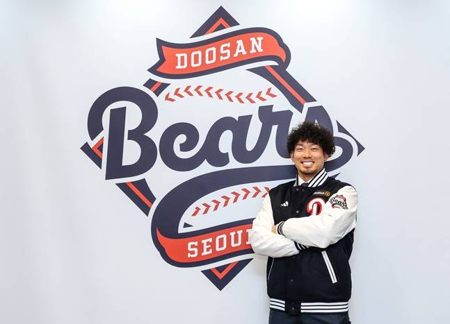 타무라. /사진=두산 베어스