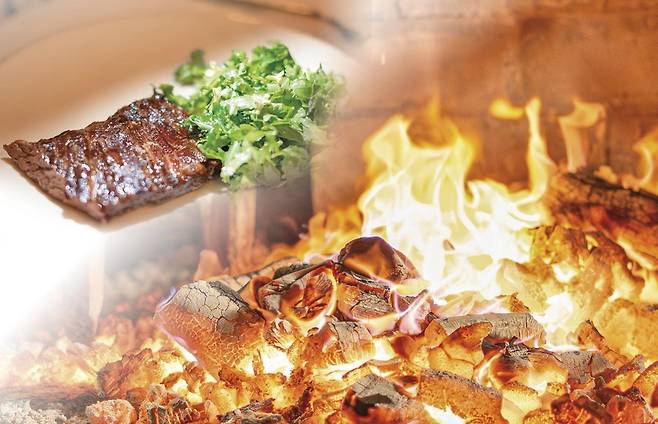 돈훌리오의 직화를 이용한 스테이크 [사진/성연재 기자]